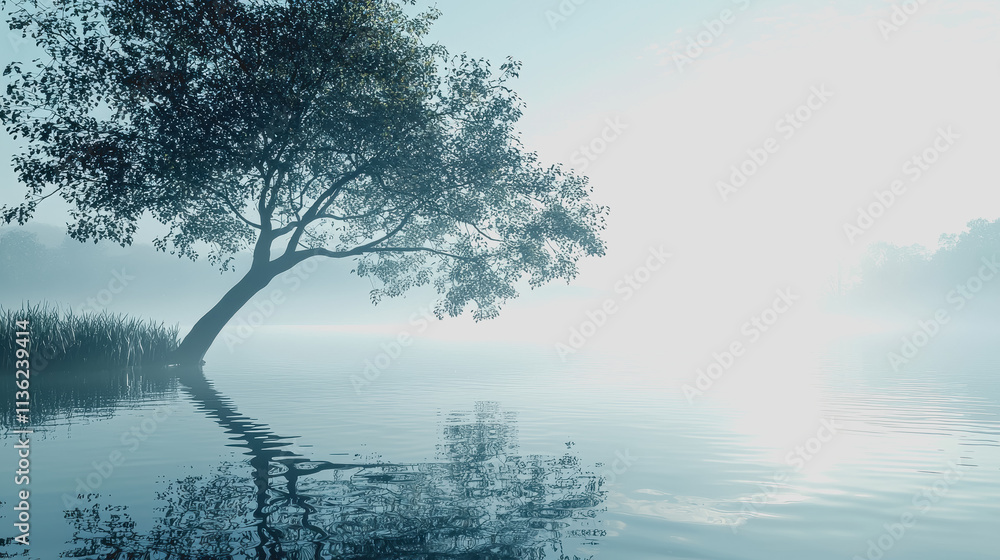 Nature's Stillness: Serene Tree Reflections in a Tranquil Lake Landscape Photography Capturing Peaceful Atmosphere and Natural Beauty for Commercial and Marketing Purposes Nature's Stillness: Serene Tree Reflections in a Tranquil Lake Landscape Photography Capturing Peaceful Atmosphere and Natural Beauty for Commercial and Marketing Purposes