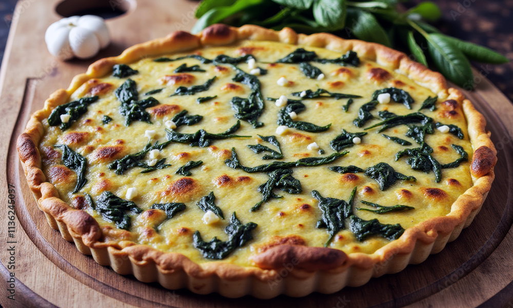 Frittata with Spinach and Cheese Frittata with Spinach and Cheese