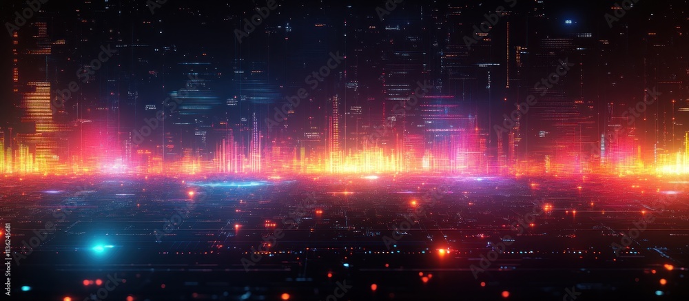 Neon Cityscape Neon Cityscape