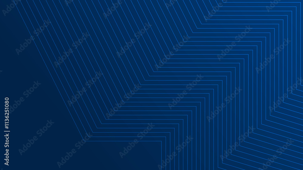 Abstract Background Blue Geometric Pattern With Parallel Line Design Abstract Background Blue Geometric Pattern With Parallel Line Design