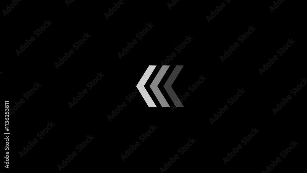 Simple Abstract Arrow Icon in Black, Perfect for Navigation Symbols, Directional Signs, Digital Interfaces, Mobile App Design, Website UI, Business Presentations, and Graphic Illustrations Simple Abstract Arrow Icon in Black, Perfect for Navigation Symbols, Directional Signs, Digital Interfaces, Mobile App Design, Website UI, Business Presentations, and Graphic Illustrations