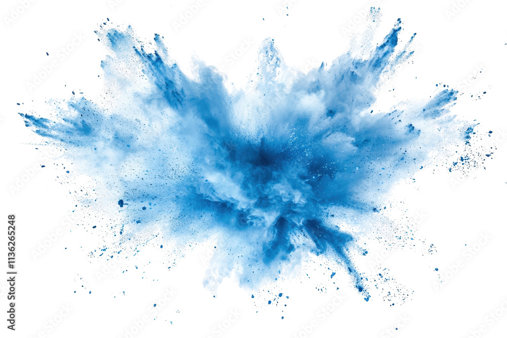 A vibrant splash of blue color resembling an explosion, showcasing dynamic movement and texture. A vibrant splash of blue color resembling an explosion, showcasing dynamic movement and texture.