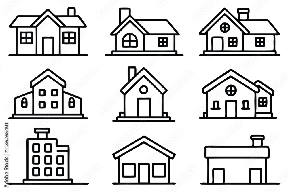Editable Line Art Styles for Versatile Use Editable Line Art Styles for Versatile Use