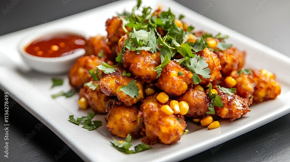 Corn Fritters: A Thai Chili Kick Corn Fritters: A Thai Chili Kick