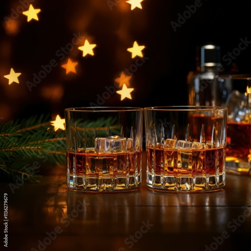 Majestic snow-capped mountain range, winding roads through rugged terrain, aerial view of Icelandic landscape, dramatic rocky peaks, contrasting brown and white colors, golden hour lighting, desolate 