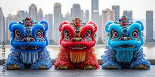 Lion Dance: A trio of vibra...