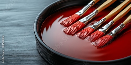 Crimson Tide: Paintbrushes ...