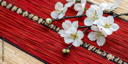 Delicate White Blossoms on ...