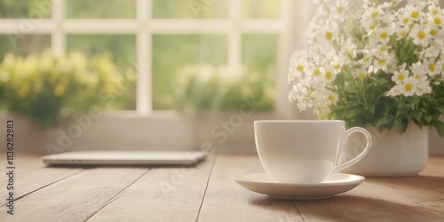 Morning Coffee & Flowers: A...