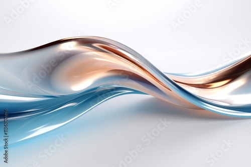 Abstract metal laser background