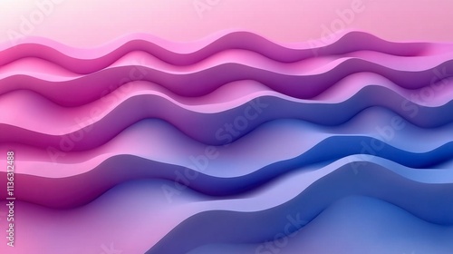 3D-rendered maze made from abstract folded paper with sharp lines and curves. Bright colorful background emphasizes the dynamic folds and modern aesthetic.