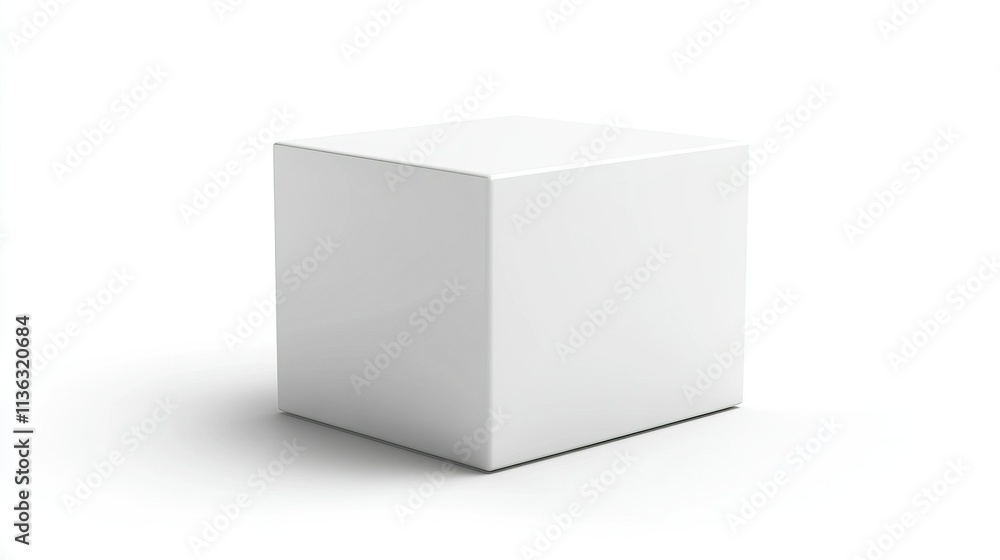 box cube white background box cube white background