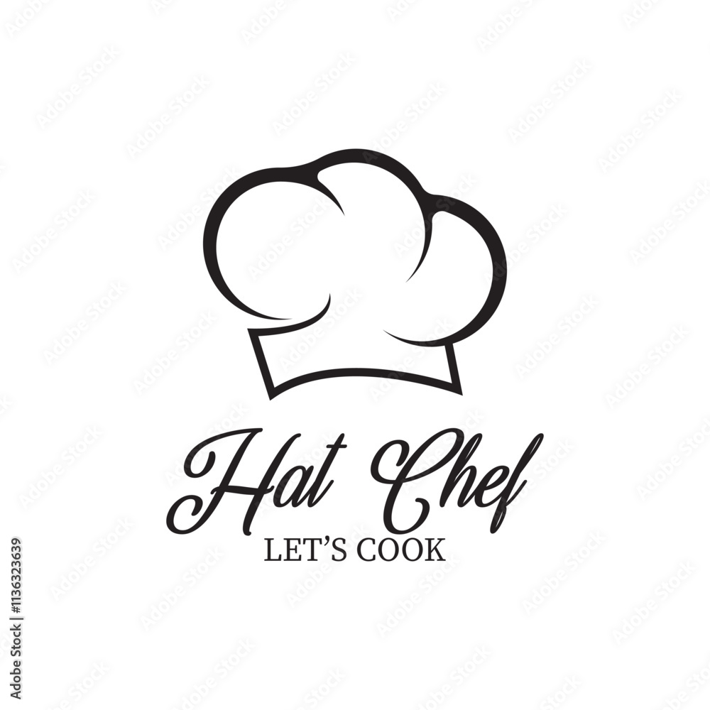 hat chef logo icon vector illustration template design hat chef logo icon vector illustration template design