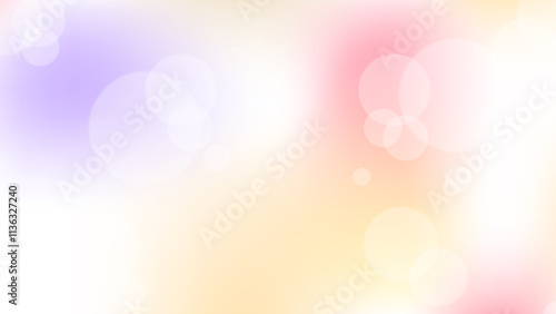 ドリーミーな暖色系のグラデーションの背景素材