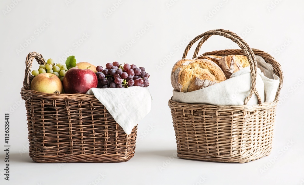 basket with apples basket with apples