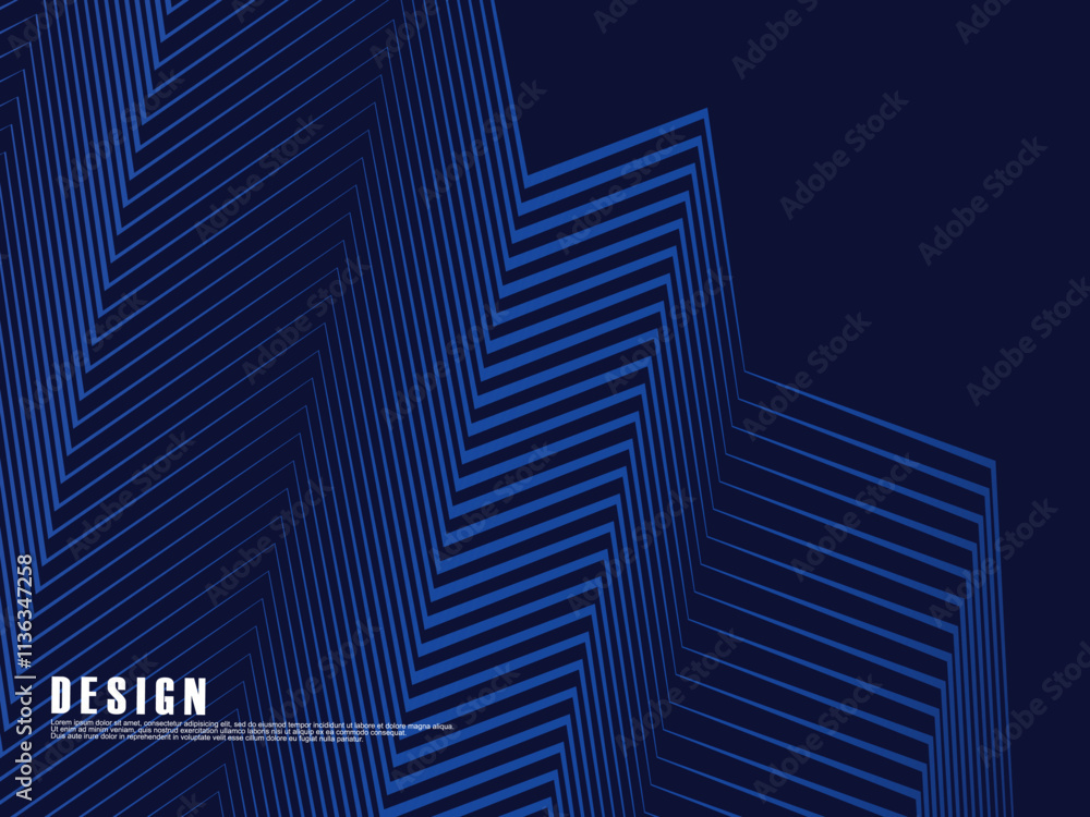 Gradient blue lines technology abstract background. Futuristic dark blue graphic vector design. Gradient blue lines technology abstract background. Futuristic dark blue graphic vector design.