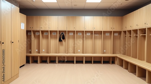Empty Locker Room