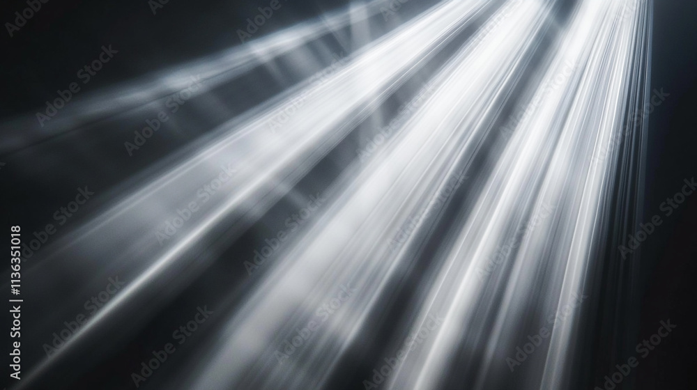 Light rays breaking through darkness in an ethereal display of illumination Light rays breaking through darkness in an ethereal display of illumination