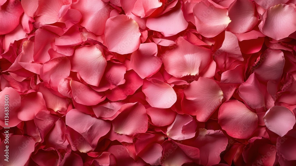A vibrant collection of delicate pink rose petals providing a soft, romantic background, symbolizing love and beauty in a natural floral composition. A vibrant collection of delicate pink rose petals providing a soft, romantic background, symbolizing love and beauty in a natural floral composition.