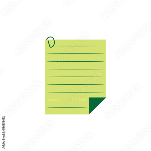 sticky notes icon vector illustration template design