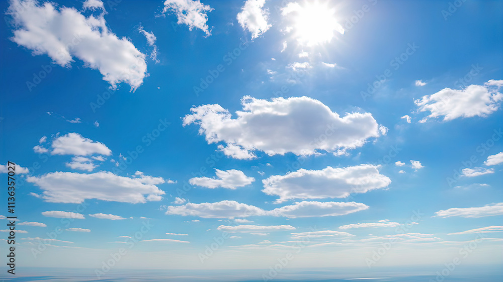 Sky view. Beautiful sunny sky. Background with clouds on blue sky. Clouds on blue sky. Sky view. Beautiful sunny sky. Background with clouds on blue sky. Clouds on blue sky.