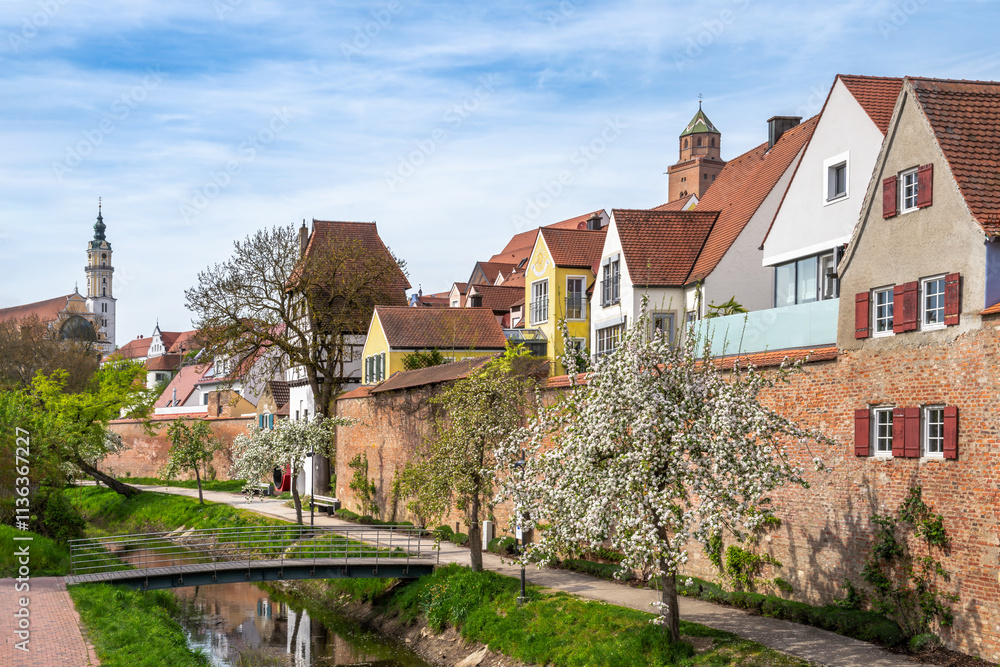 Cityscape of Donauwoerth
