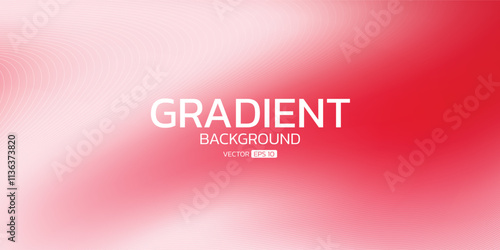 Dynamic red gradient background with smooth flowing lines and wave textures, A smooth and abstract digital design ideal for presentations, templates, banner or poster.