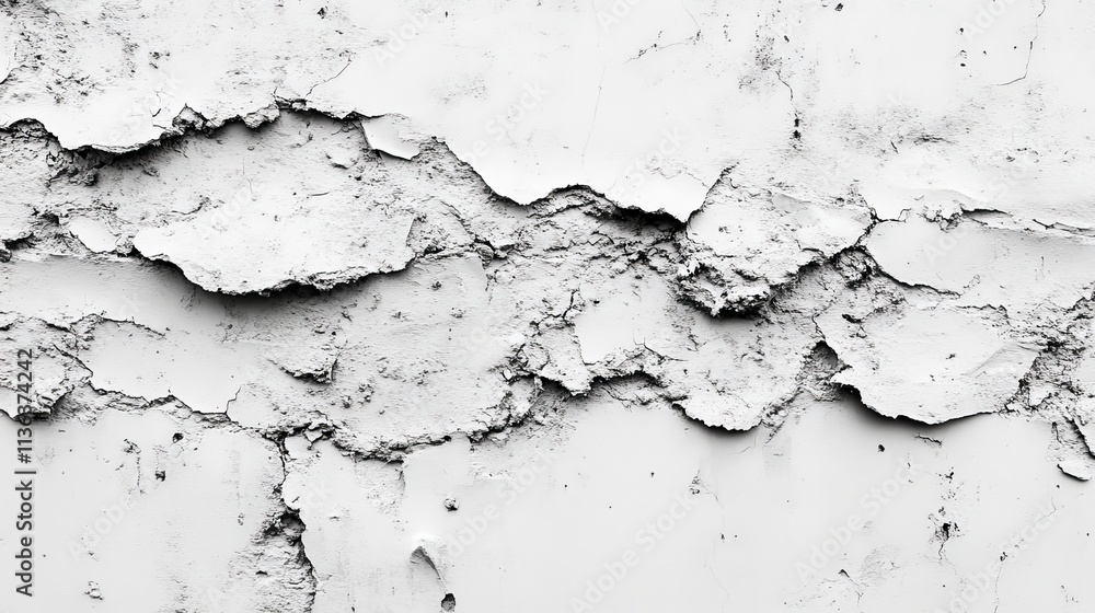 Obraz premium White wall concrete texture background. 