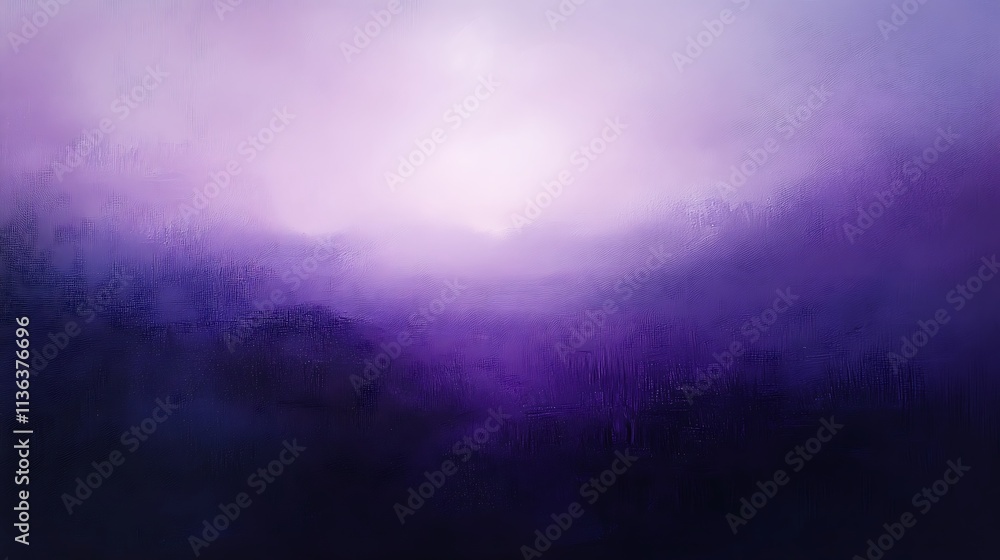 Naklejka premium Deep purple tones with a subtle glowing edge