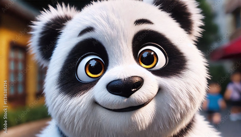 Close-up portrait of a ring-tailed lemur staring with its cute eyes on a tree in the wild Close-up portrait of a ring-tailed lemur staring with its cute eyes on a tree in the wild