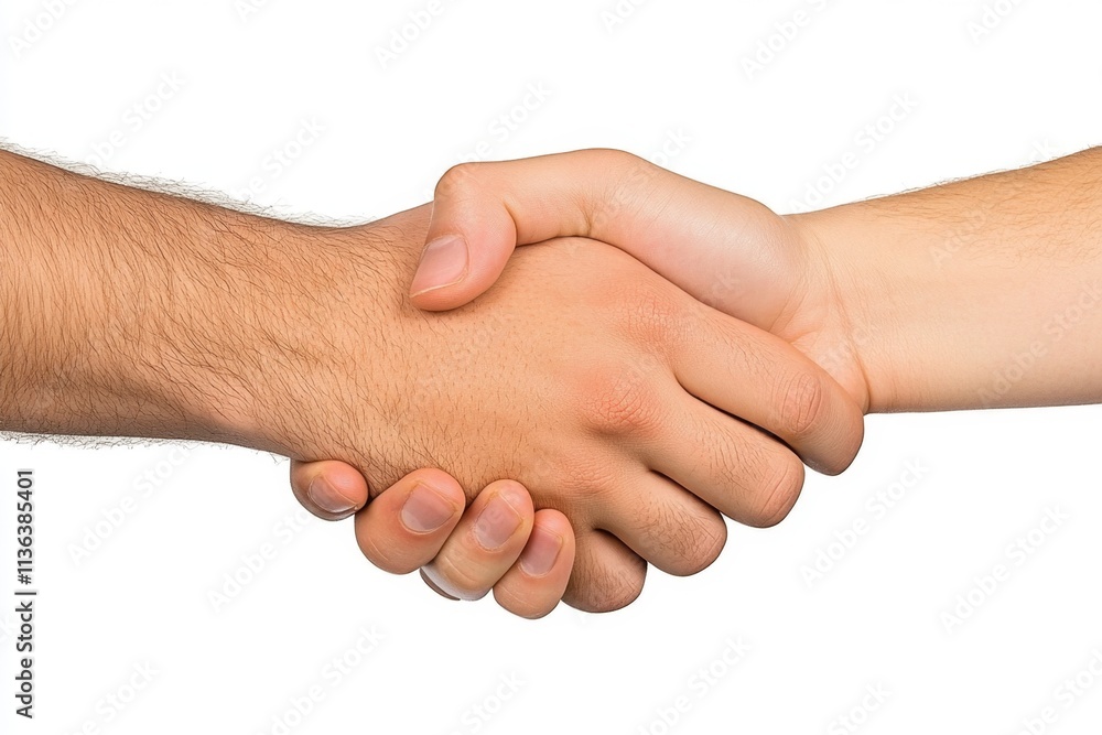 A simple outline of a handshake, symbolizing politeness and etiquette, set on a plain white background A simple outline of a handshake, symbolizing politeness and etiquette, set on a plain white background