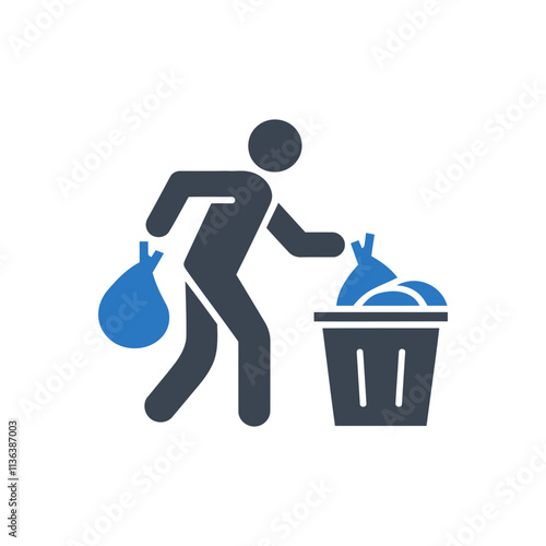 Trash Disposal Icon