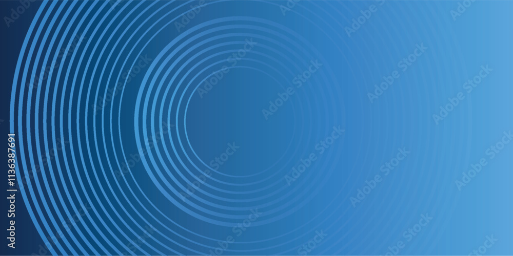Abstract blue glowing geometric lines on dark blue background. Modern shiny blue circle lines pattern. Futuristic technology concept. Suit for cover, poster, Abstract blue glowing geometric lines on dark blue background. Modern shiny blue circle lines pattern. Futuristic technology concept. Suit for cover, poster,