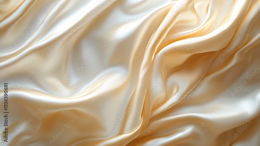 Elegant white and gold gradient with soft glowing edges