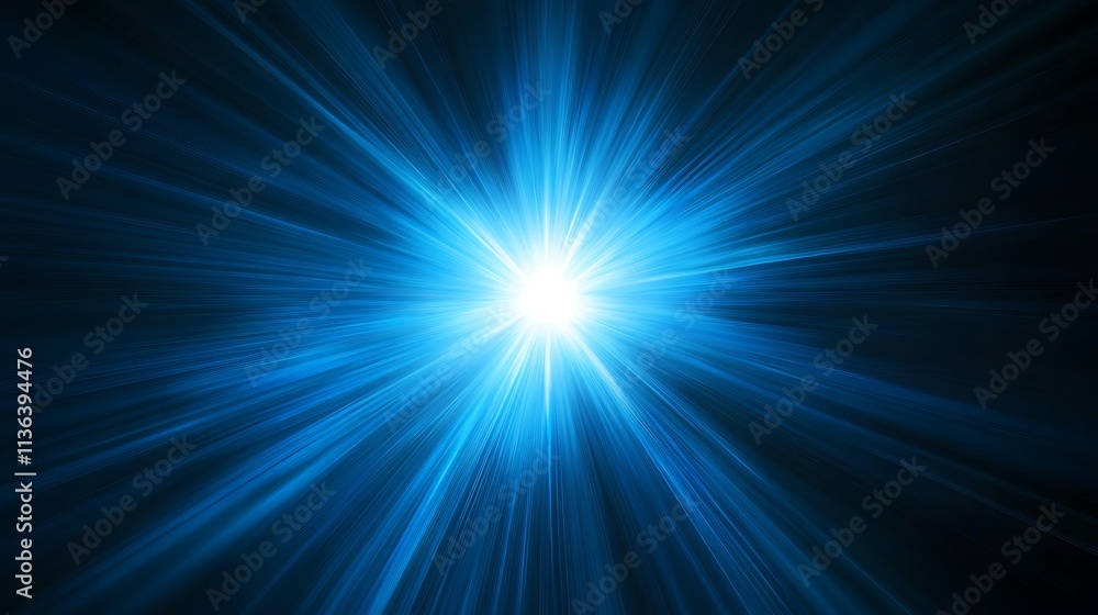 Dark blue and black with a radiant glowing center Dark blue and black with a radiant glowing center