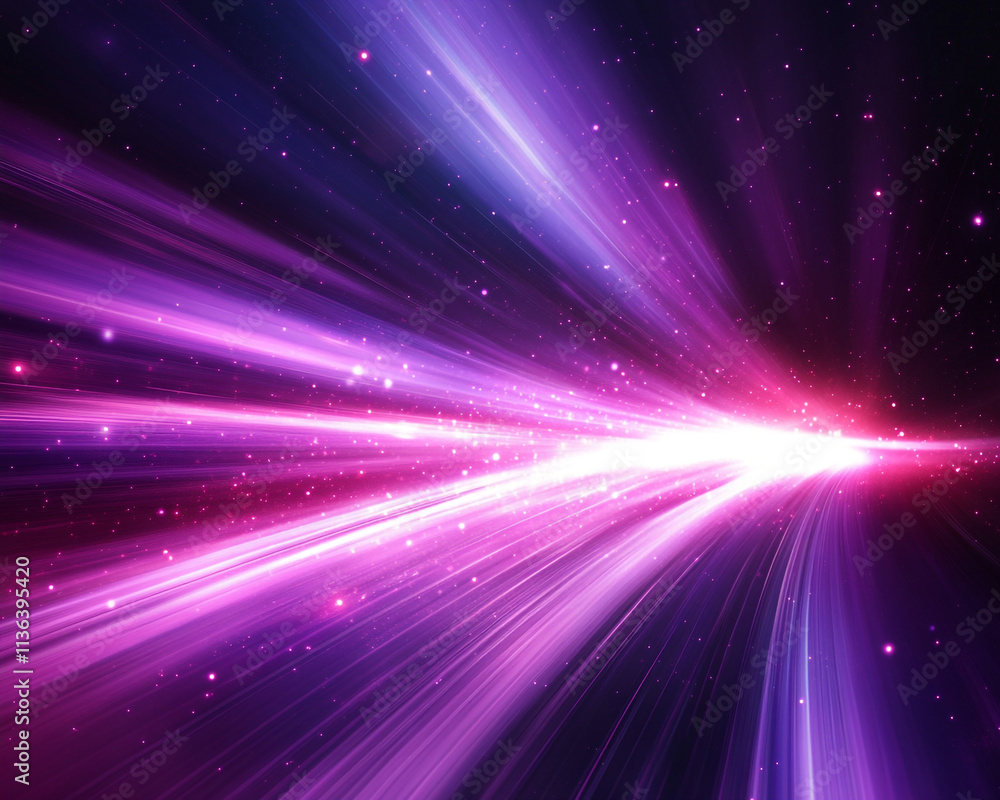 Radiant purple and pink burst with flowing light trails, creating a lively, vivid atmosphere ideal for creative projects Radiant purple and pink burst with flowing light trails, creating a lively, vivid atmosphere ideal for creative projects
