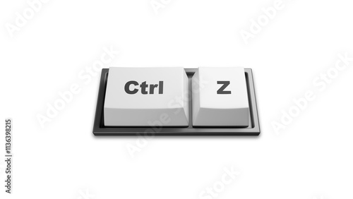 Fotografia Ctrl Z buttons