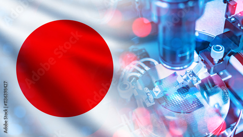 Microchip production in Jap...