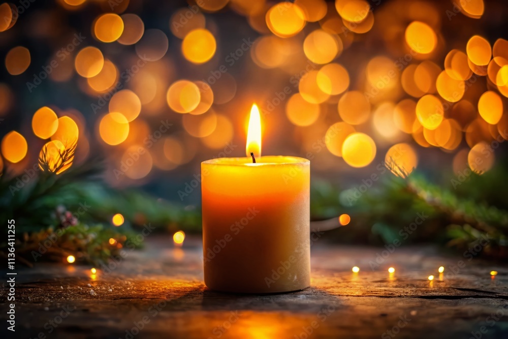 A Candle's Warm Glow Illuminates the Darkness: A Stunning Contrast of Light and Shadow Amongst a Dark Background for a Cozy Atmosphere A Candle's Warm Glow Illuminates the Darkness: A Stunning Contrast of Light and Shadow Amongst a Dark Background for a Cozy Atmosphere