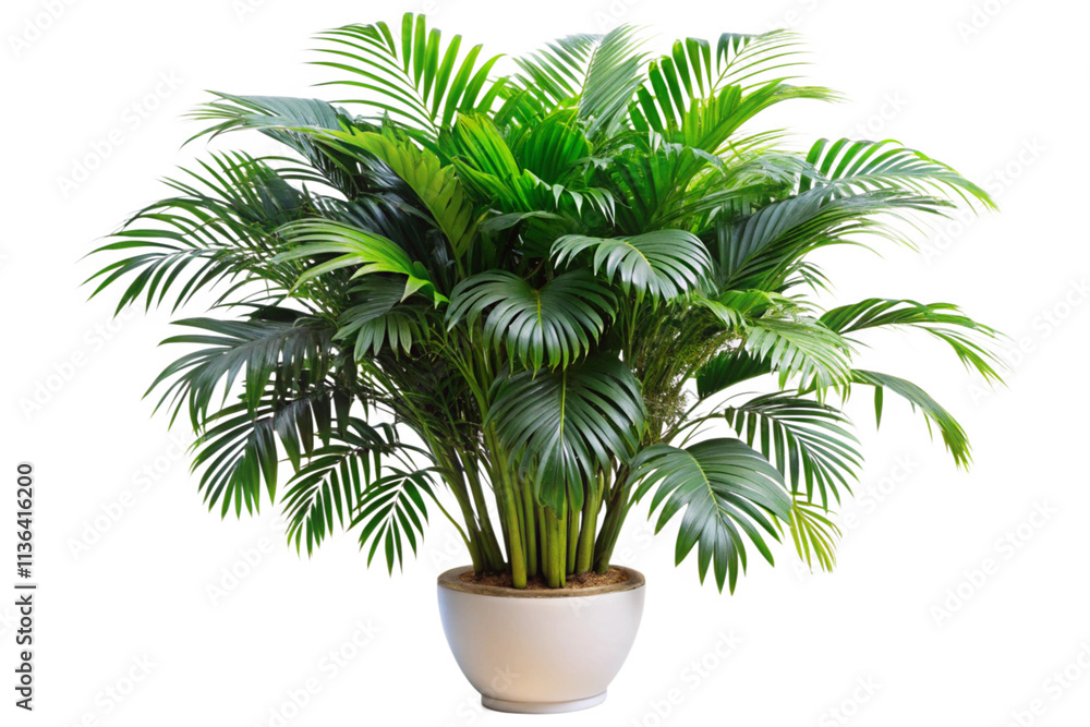 Obraz premium palm tree isolated on white