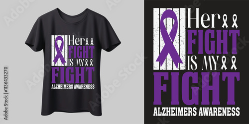 Alzheimer's Mental Health T Shirt Design,Vector Illustration,mag, print, Ready for print
