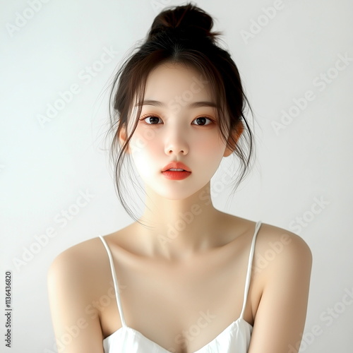 woman, beauty, fashion, hair, face, model, makeup, make-up, glamour, skin, eyes, hairstyle, lips, studio, 