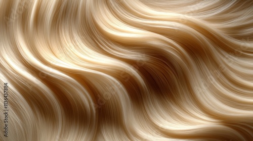 Intricate detail, a closeup of wavy hair texture and the beauty of natural styles