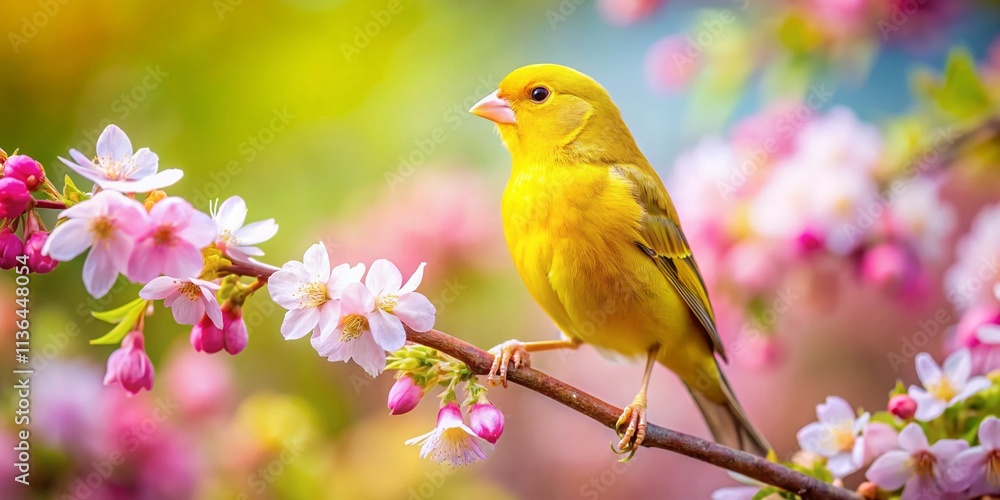 Captivating Canary Spring Blossoms Photo: High Depth of Field Photography Captivating Canary Spring Blossoms Photo: High Depth of Field Photography