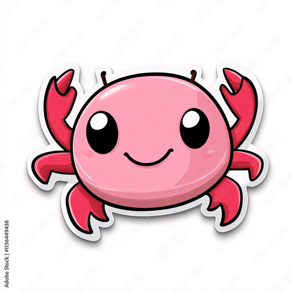 Obraz premium cartoon crab