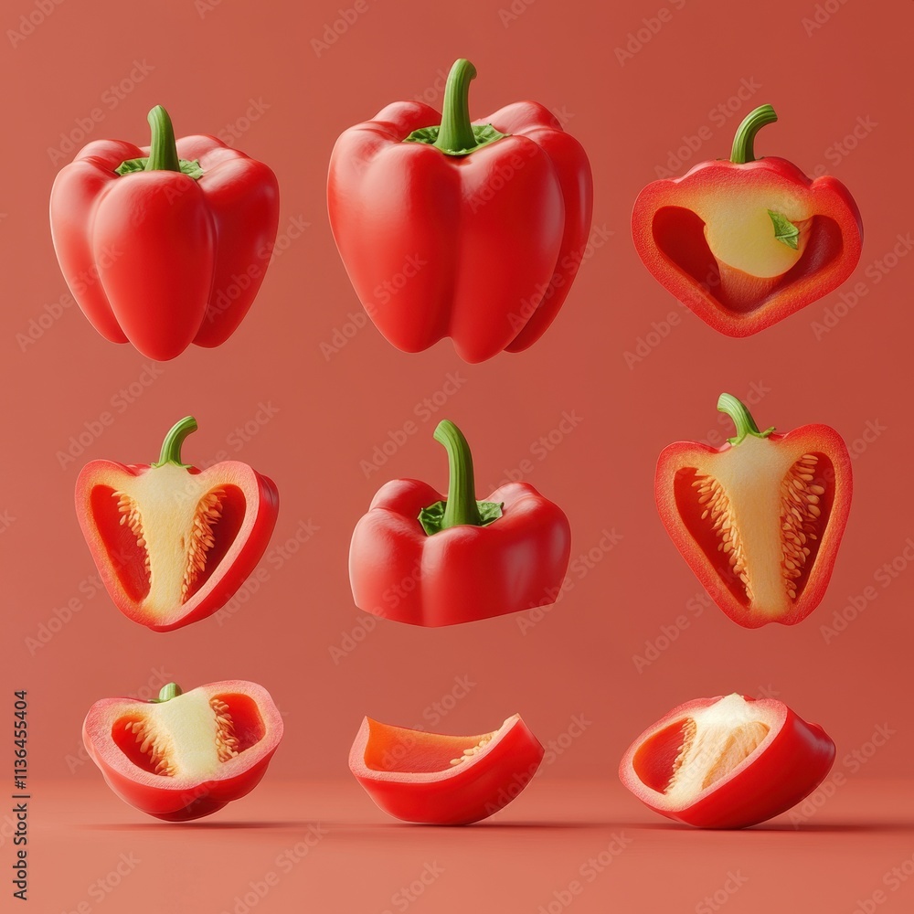 Vibrant Red Bell Peppers: A Culinary and Visual Delight Vibrant Red Bell Peppers: A Culinary and Visual Delight