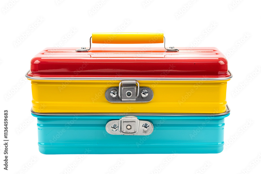 An Isolated Toolbox, Set Against a Transparent Background, Ideal for DIY, Tools, or Home Improvement-Themed Designs An Isolated Toolbox, Set Against a Transparent Background, Ideal for DIY, Tools, or Home Improvement-Themed Designs
