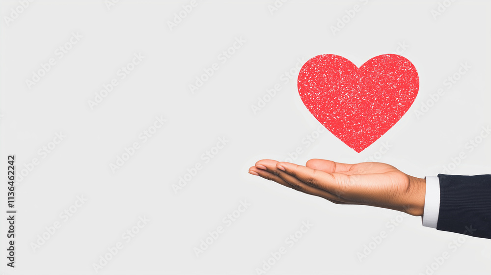 Heartfelt Support: A hand gently cradles a vibrant red heart, symbolizing care, compassion, and heartfelt support. A powerful image for conveying empathy and generosity. Heartfelt Support: A hand gently cradles a vibrant red heart, symbolizing care, compassion, and heartfelt support. A powerful image for conveying empathy and generosity.