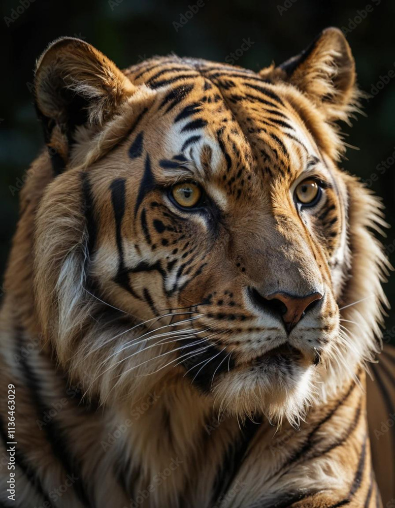 Fototapeta premium Bengal Tiger (Panthera tigris tigris)