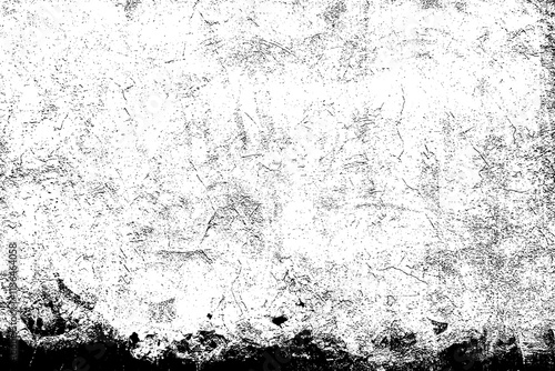 Obraz na płótnie Texture wall grunge. Old pattern paper. Gray dirty textured surface. Concrete overlay frame. Black noise, dust on transparent backdrop. PNG format. w salonie